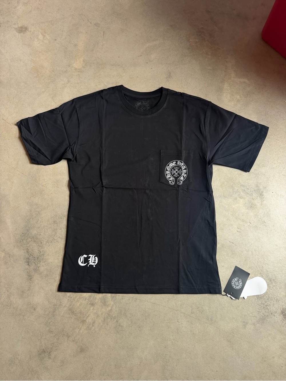 Black Chrome Hearts LA T Shirt